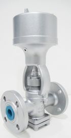 Three Port 3 Way 2 Position Pneumatic Valve Automatic Flange Valve